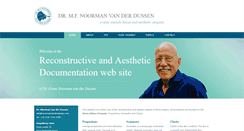 Desktop Screenshot of noormanvanderdussen.com