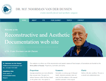 Tablet Screenshot of noormanvanderdussen.com